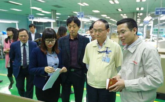 Samsung khảo sát các doanh nghiệp nhằm phát triển chuỗi cung ứng cho nhà máy tại VN