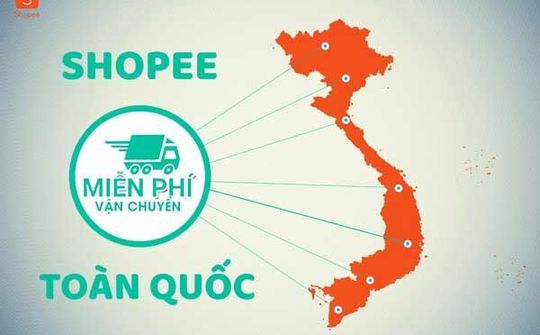 Shopee miễn phí vận chuyển toàn quốc cho người dùng