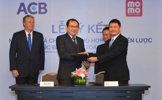 Ngân hàng ACB và MoMo tác chiến lược thúc đẩy mobile payment tại Việt Nam