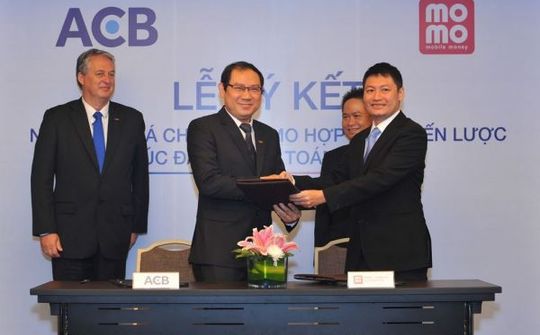 Ngân hàng ACB và MoMo tác chiến lược thúc đẩy mobile payment tại Việt Nam