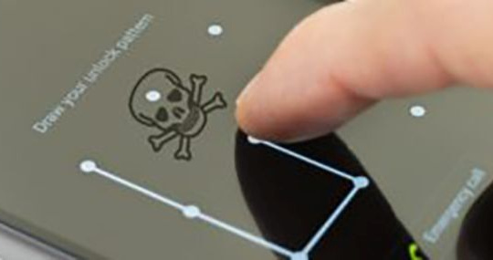 Mở khóa bằng hình vẽ trên Android rất không an toàn