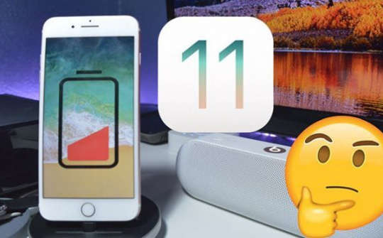 Apple vẫn chưa thể giải quyết vấn đề về pin do iOS 11 gây ra