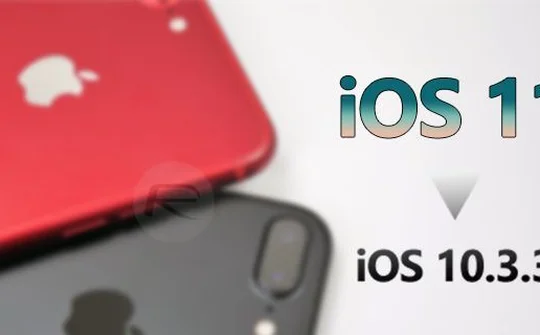 Apple ngừng cho phép hạ cấp hệ điều hành xuống iOS 10.3.3