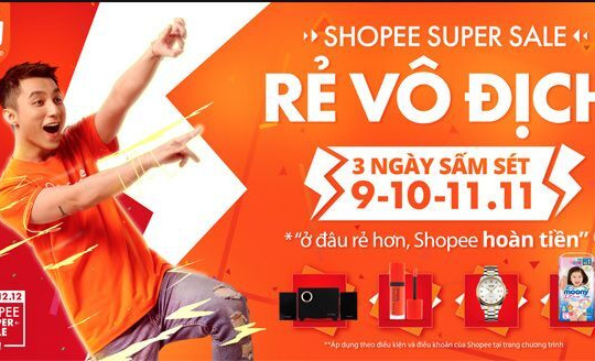 Shopee khởi động sự kiện mua sắm lớn nhất mùa cuối năm Shopee Super Sale