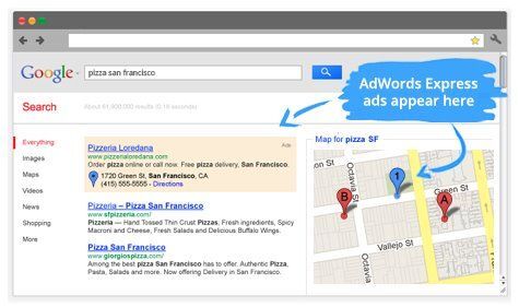 Giải pháp quảng cáo Google AdWords Express đã có mặt tại Việt Nam