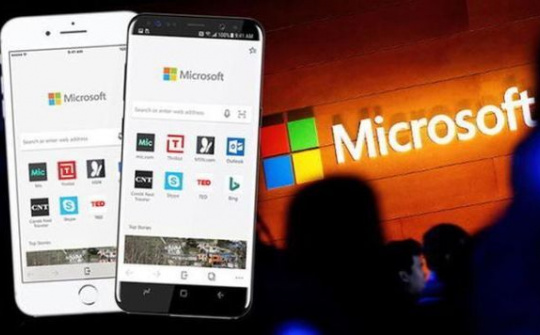 Microsoft phát hành bản cập nhật cho trình duyệt Edge dành cho smartphone