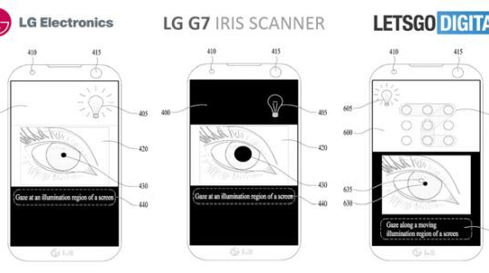LG G7 được trang bị tính năng quét mống mắt Iris cao cấp