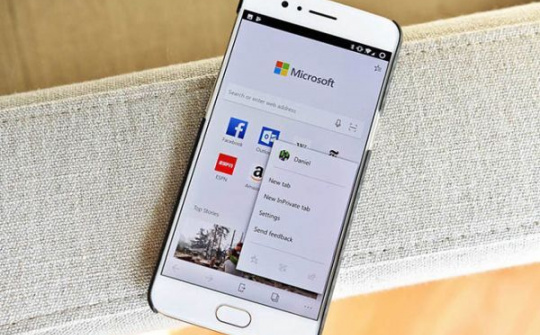 Microsoft Edge vượt mốc 1 triệu lượt tải về trên Android