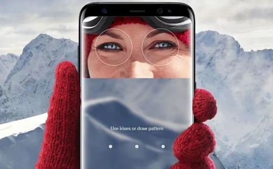 Iris Scanner được cải tiến xuất hiện trên Galaxy S9