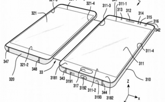 Samsung đăng kí bằng sáng chế điện thoại gập