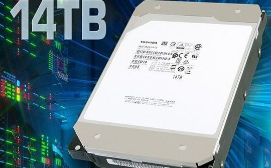 Toshiba ra mắt ổ cứng từ dung lượng lên tới 14TB