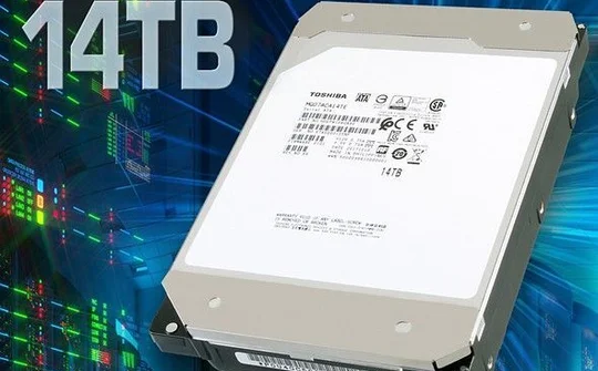 Toshiba ra mắt ổ cứng từ dung lượng lên tới 14TB