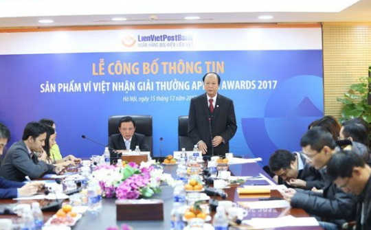 Sản phẩm Ví Việt được vinh danh tại APICTA 2017