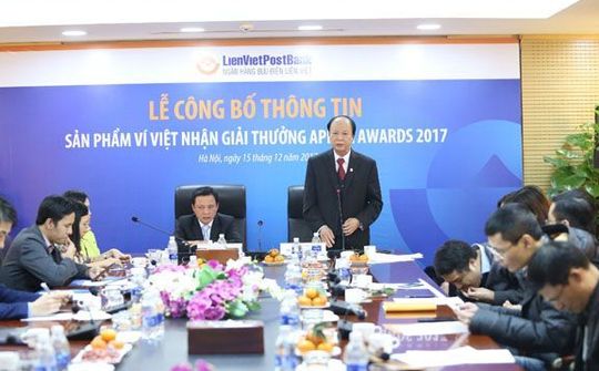 Sản phẩm Ví Việt được vinh danh tại APICTA 2017