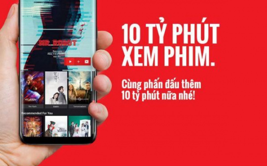 iflix cán mốc 10 tỉ phút xem phim trong năm 2017