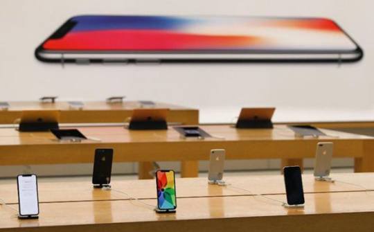 Doanh số iPhone X không đạt được như kỳ vọng