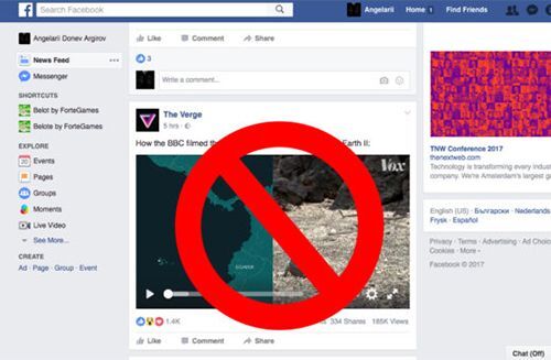 Trình duyệt Chrome sẽ mặc định tắt âm thanh các video tự động phát