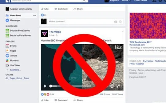 Trình duyệt Chrome sẽ mặc định tắt âm thanh các video tự động phát