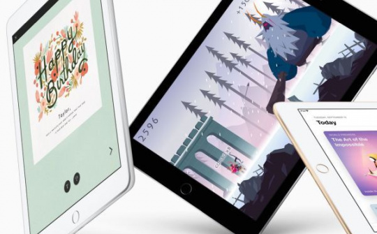 Apple sẽ phát hành phiên bản iPad giá rẻ trong năm 2018