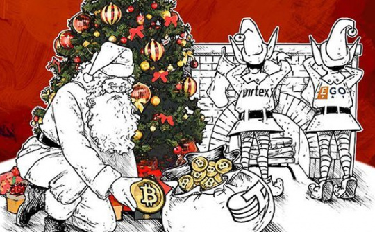 Bitcoin trở thành quà Giáng sinh "hot" năm nay