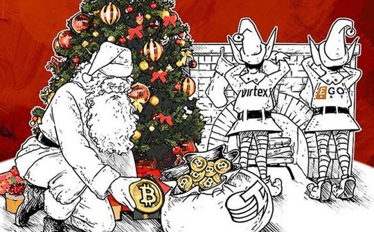 Bitcoin trở thành quà Giáng sinh "hot" năm nay