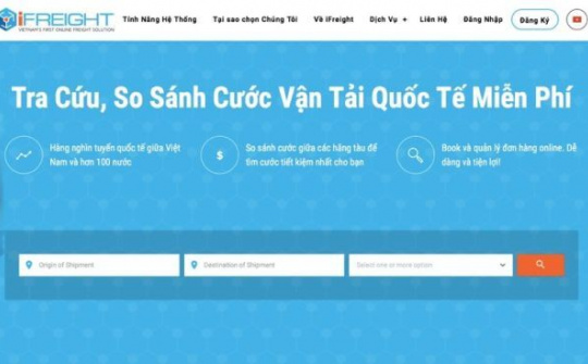 Hệ thống đặt hàng logistics trực tuyến iFreight ra mắt
