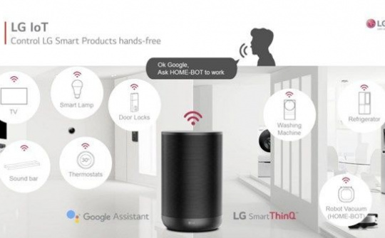 LG ra mắt loa thông minh tích hợp Google Assistant