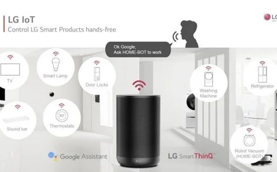 LG ra mắt loa thông minh tích hợp Google Assistant