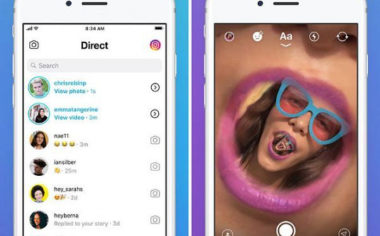 Ứng dụng nhắn tin độc lập Direct của Instagram sắp được thử nghiệm