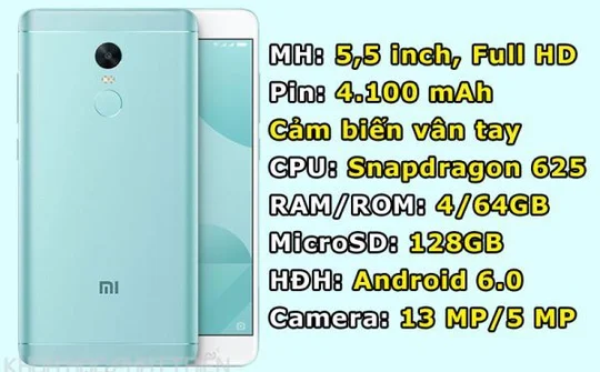 Redmi Note 4X phiên bản đặc biệt lên kệ vào ngày 14/2