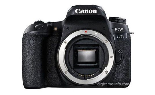 Canon EOS 77D xuất hiện hình ảnh và thông số kĩ thuật