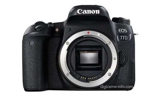 Canon EOS 77D xuất hiện hình ảnh và thông số kĩ thuật