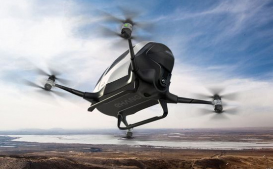 Khách du lịch sẽ được trải nghiệm Taxi Drone ở Dubai