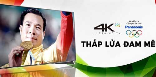 Panasonic đưa hình ảnh Hoàng Xuân Vinh vào clip quảng cáo sản phẩm tivi 4K
