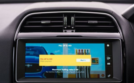 Shell ra ứng dụng kết nối ví điện tử, cho phép người mua xăng thanh toán trên xe