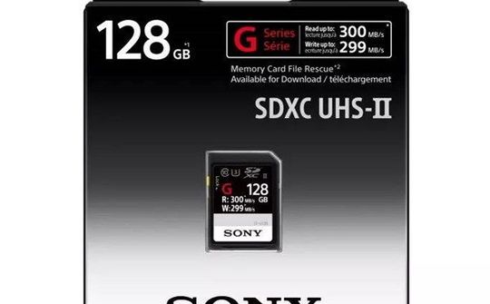 Sony ra mắt thẻ nhớ có tốc độ ghi dữ liệu lên đến 299MB/s