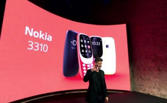 [MWC 2017] Nokia 3310 thế hệ mới chính thức trình làng