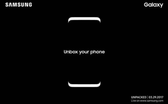 Galaxy S8 sẽ được ra mắt tại sự kiện Unpacked 2017