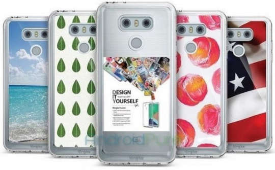 LG G6 lộ ảnh chi tiết với phụ kiện vỏ case bảo vệ trong suốt