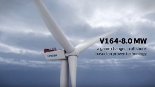 Vestas V164: Turbine gió phá kỉ lục cung cấp điện trong 24h