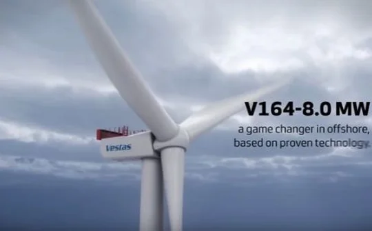 Vestas V164: Turbine gió phá kỉ lục cung cấp điện trong 24h