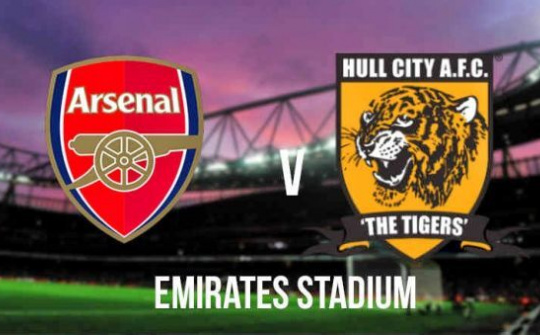 Link SopCast, Ace Stream xem trận Arsenal vs Hull City (19h30 ngày 11/02)