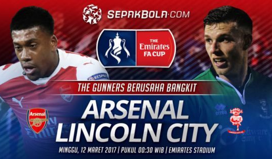 Link SopCast, Ace Stream xem trực tiếp Arsenal vs Lincoln City (0h30 ngày 12/3)