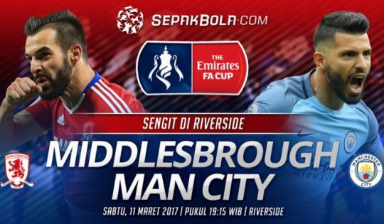 Link SopCast, Ace Stream xem trực tiếp Middlesbrough vs Man City (19h15 ngày 11/3)