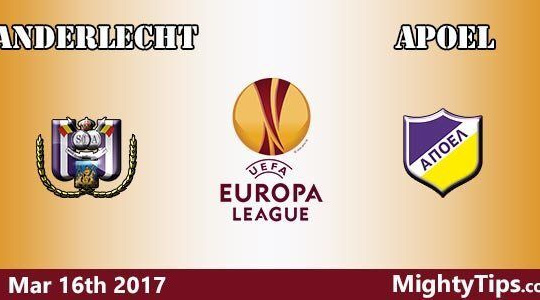 Link SopCast, Ace Stream xem trực tiếp Anderlecht vs APOEL Nicosia (03h05 ngày 17/3)