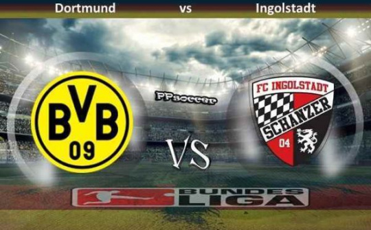 Link SopCast, Ace Stream xem trực tiếp Dortmund vs Ingolstadt (2h30 ngày 18/3)