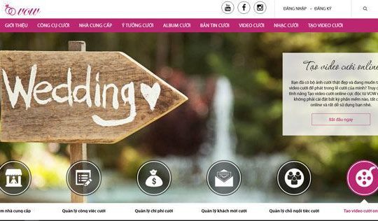 Cổng thông tin dịch vụ cưới hỏi VOW: Vui kết đôi, thôi lo lắng
