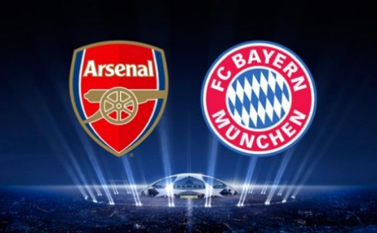 Link SopCast xem trực tiếp Arsenal vs Bayern Munich (2h45 ngày 8/3)