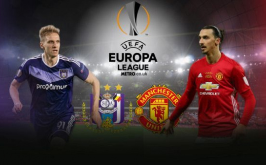 Link SopCast, Ace Stream xem trực tiếp Anderlecht vs Man Utd (2h05 ngày 14/4)