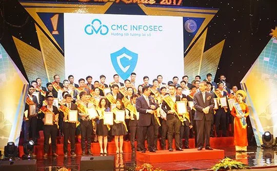 CMC lọt Top 10 sản phẩm xuất sắc nhất của danh hiệu Sao Khuê 2017